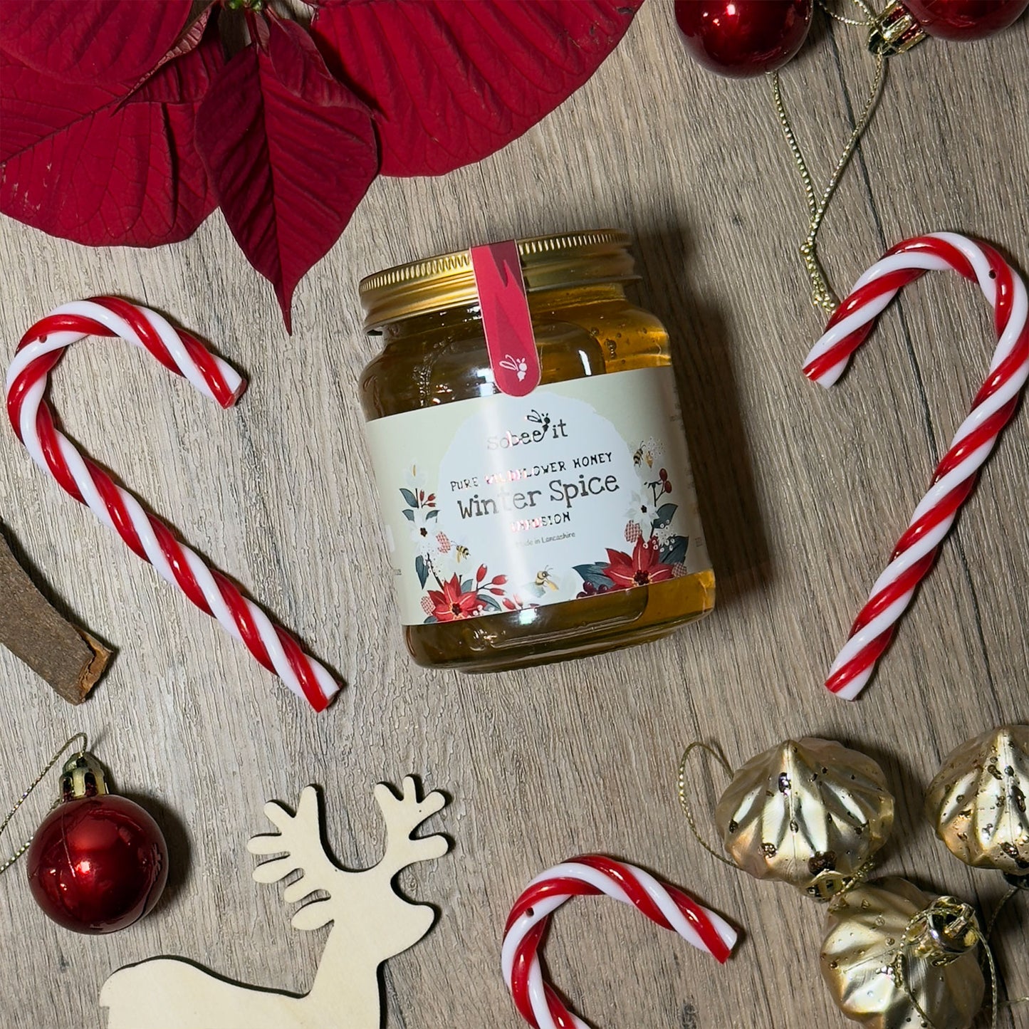 So Bee It Pure Winter Spice Infused 227g