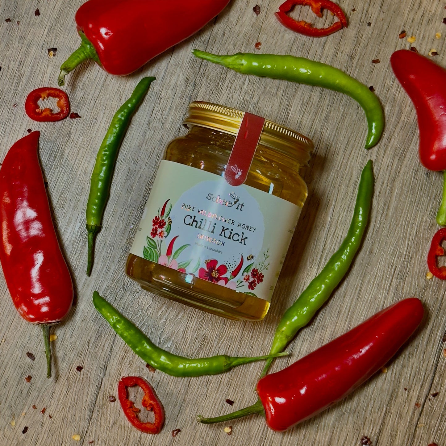 So Bee It Pure Wildfower Honey Chilli Kick Infused 227g