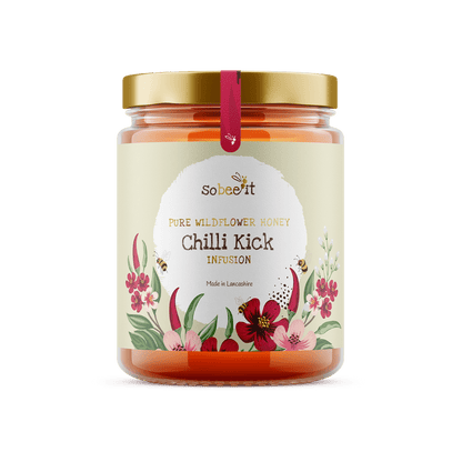 So Bee It Pure Wildfower Honey Chilli Kick Infused 227g